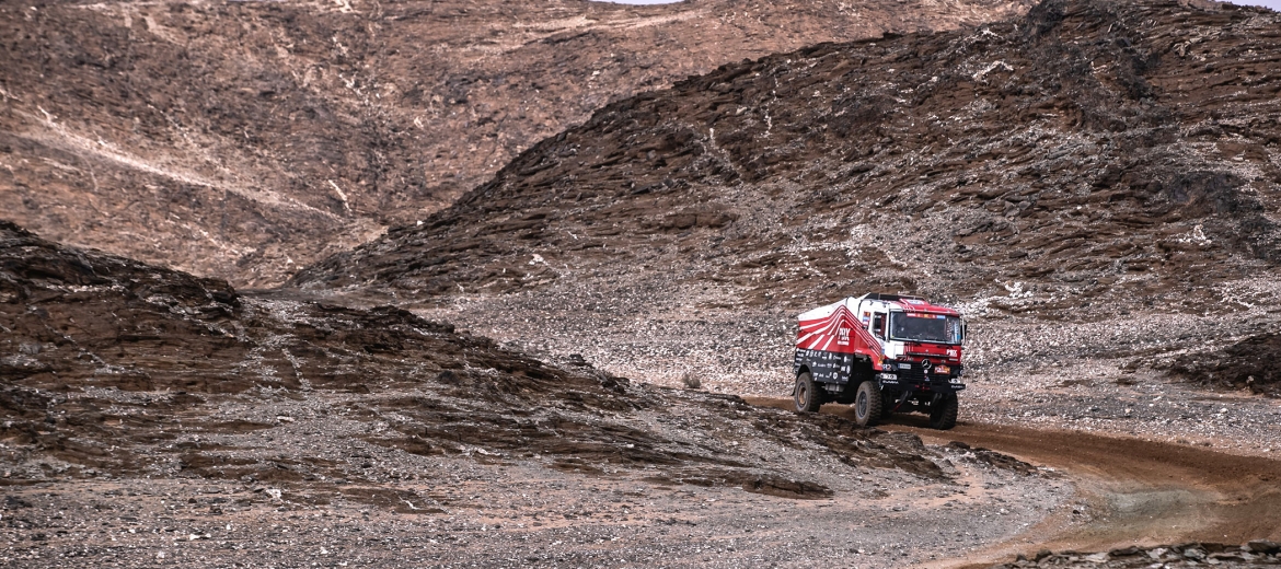 medalla brandor - PBX Dakar Team- BEUSUAL - camion dakar